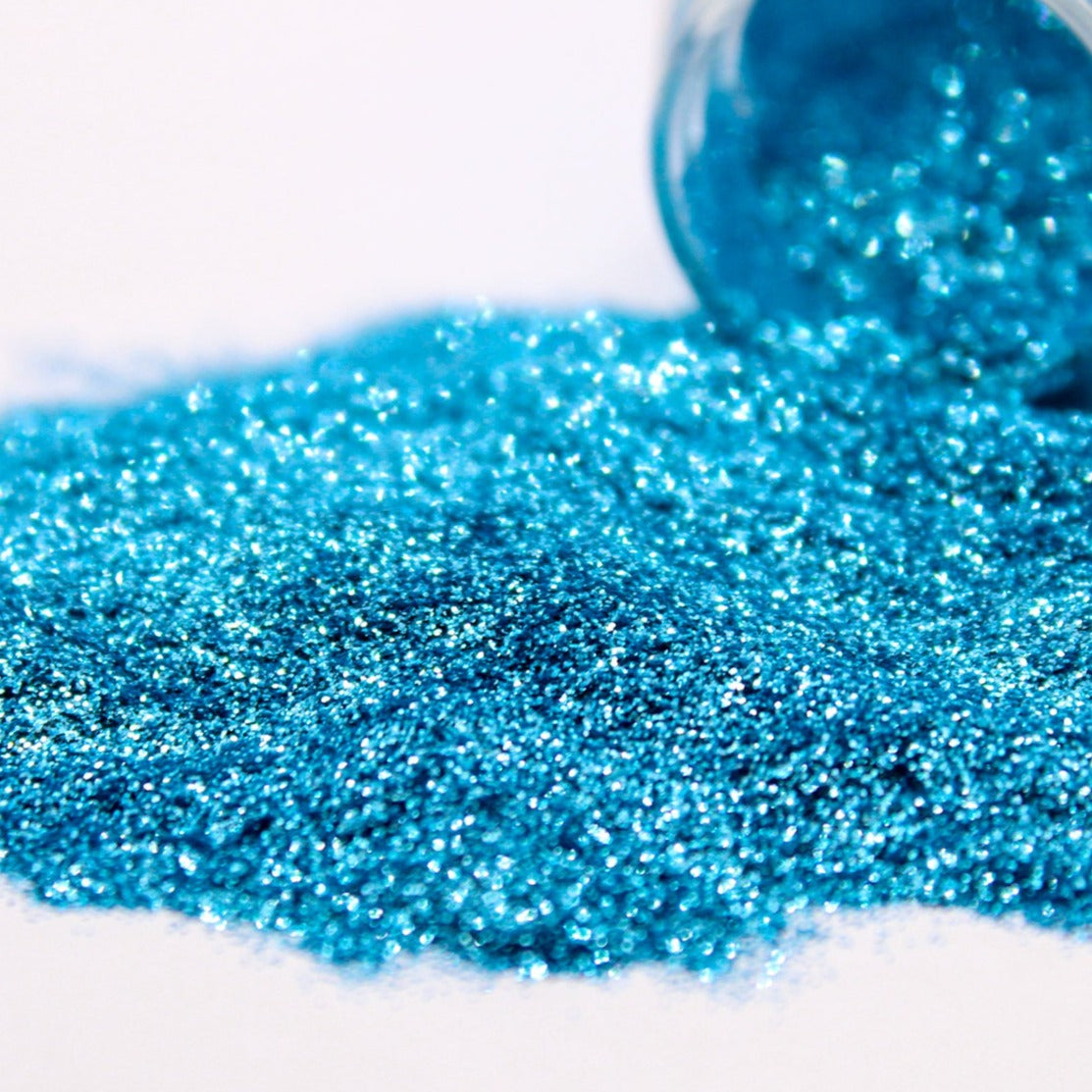 Fine Glitter Metallic (jar): Airendale Blue